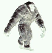 Gif animé Bigfoot horrible